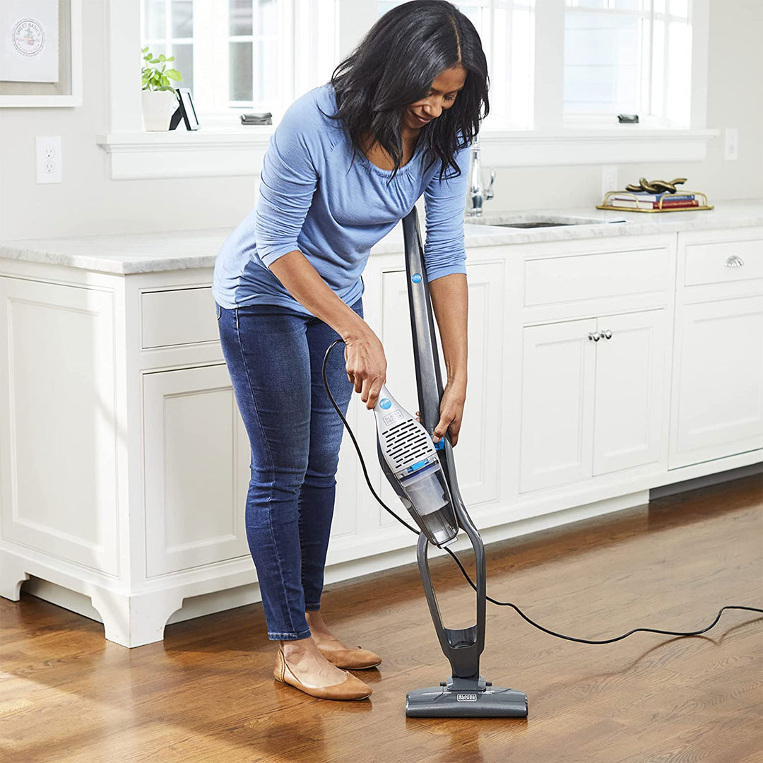 Black and Decker Convertible 5-in-1 Corded Vacuum & Mop w/ Swivel Steering(Used) - VMInnovations