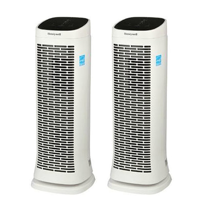 Honeywell AirGenius Powerful 3 Level Home Air Purifier Odor Reducers (2 Pack)