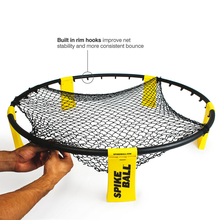 Spikeball Foldable Standard 3 Ball Kit with Adjustable Net & Balls (For Parts)