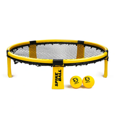 Spikeball 3 Ball Kit w/ Adjustable Net & SpikeBrite Night Play Light Attachment