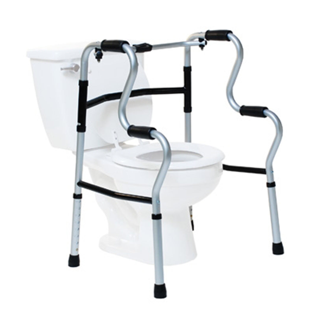 Graham Field 3 in 1 UpRise Folding Walker, Stand Aid, & Toilet Safety Rail(Used)