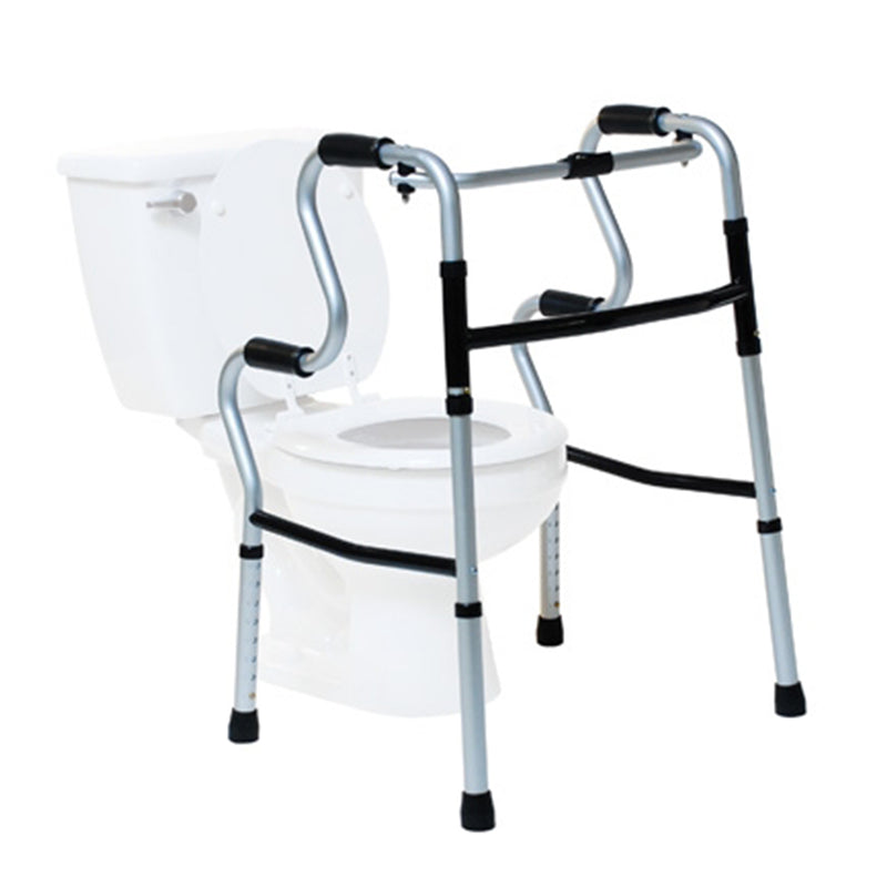 Graham Field 3 in 1 Folding Walker, Stand Aid, & Toilet Safety Rail (Open Box)