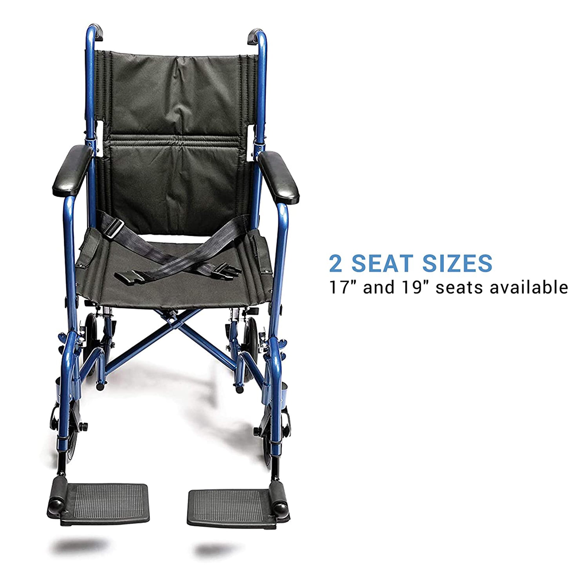Graham Field EJ787-1 Everest & Jennings Lightweight Folding Transport Wheelchair - VMInnovations