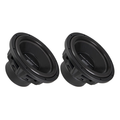 Power Acoustik BAMF-152 15 Inch 3800 Watt Car Audio Subwoofer Speakers (2 Pack)