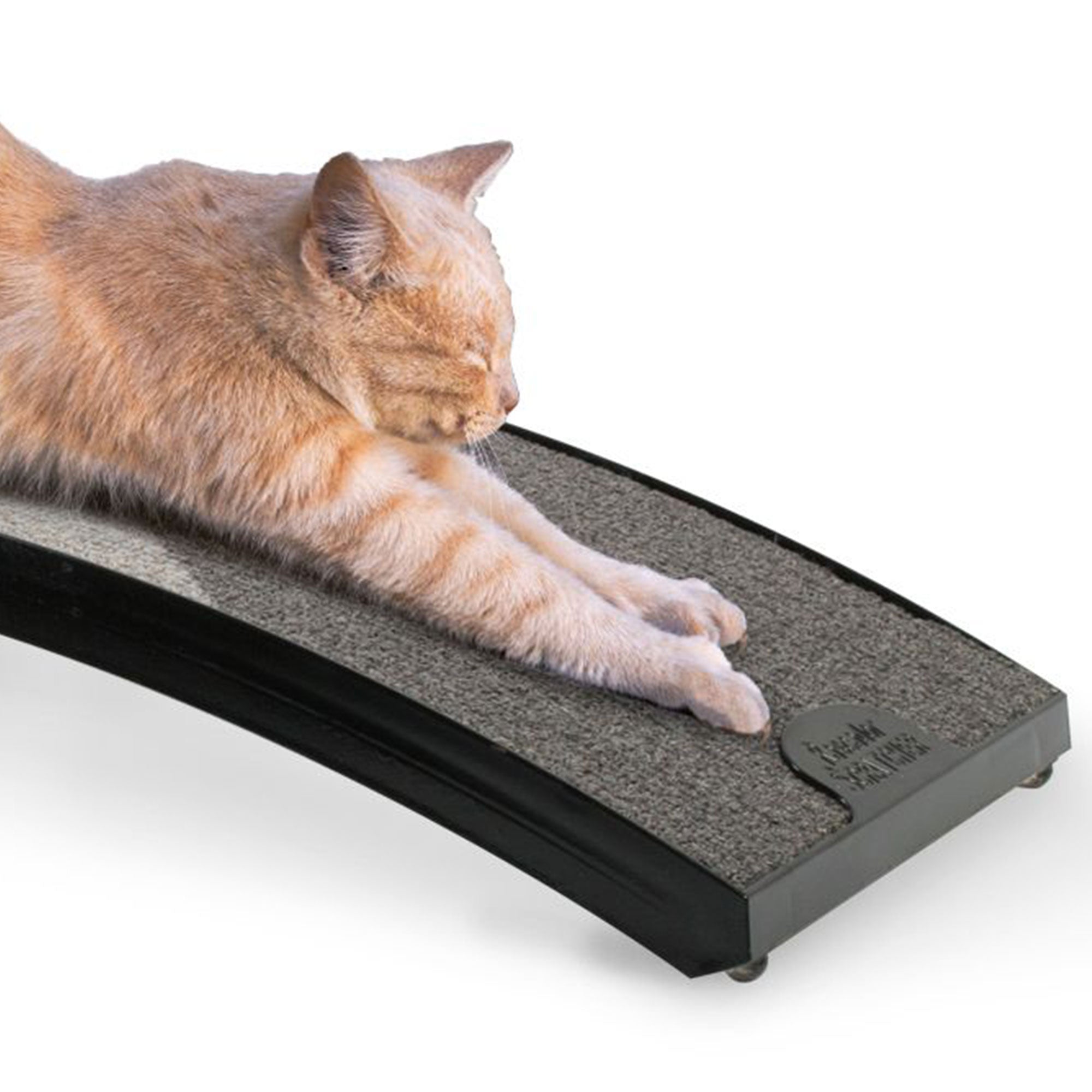 Omega Paw Rascador Curved Floor Scratching Board for Cats, 20 Inches (Open Box) - VMInnovations