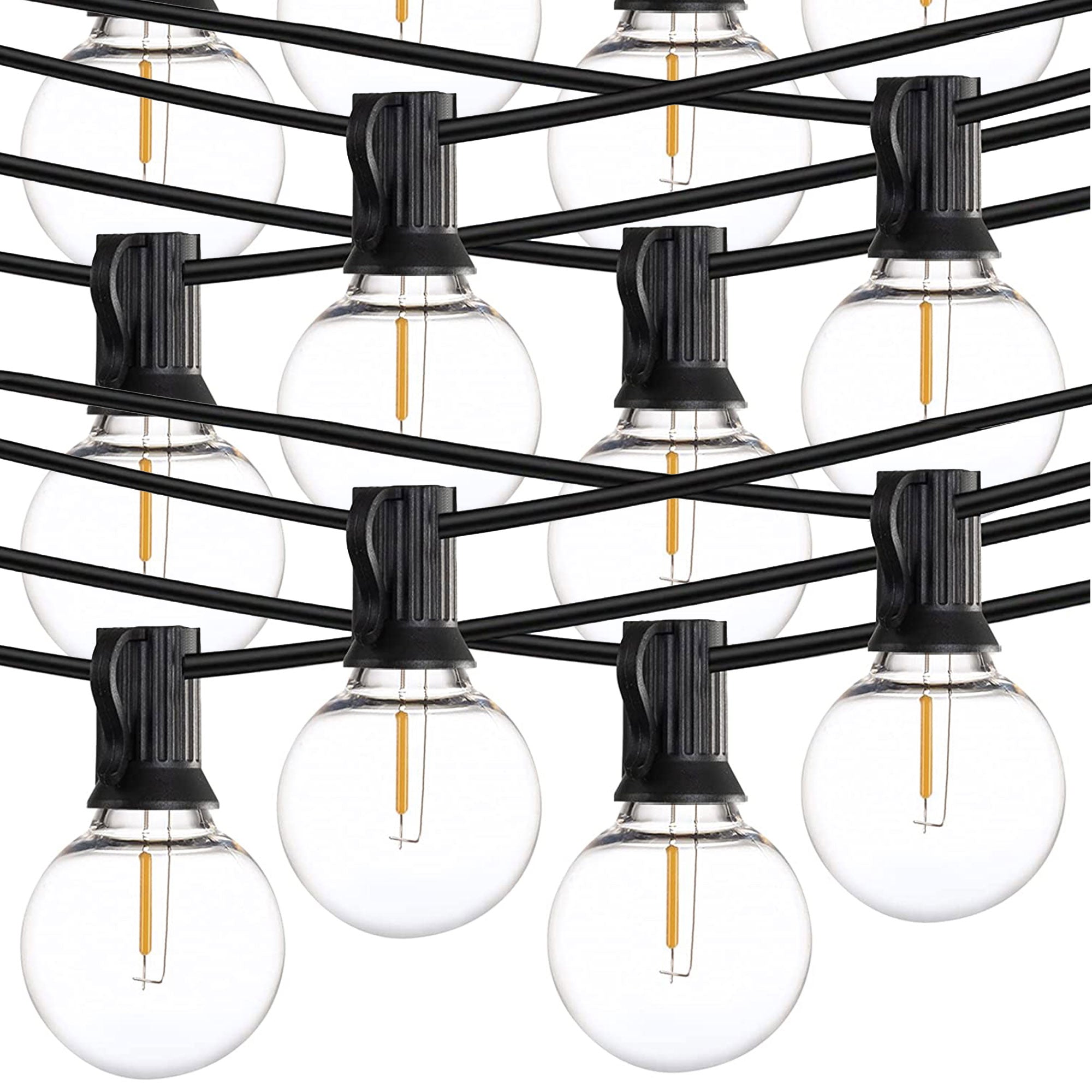 Banord LED 27 Ft 13W Smart String Lights, 13 Shatterproof Outdoor Bulbs (3 Pack)