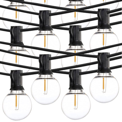 Banord LED 27 Ft 13W Smart String Lights, 13 Shatterproof Outdoor Bulbs (3 Pack)