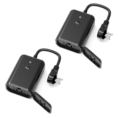 Banord Smart WiFi Dimmer Plug for LED and Incandescent String Lights (2 Pack)