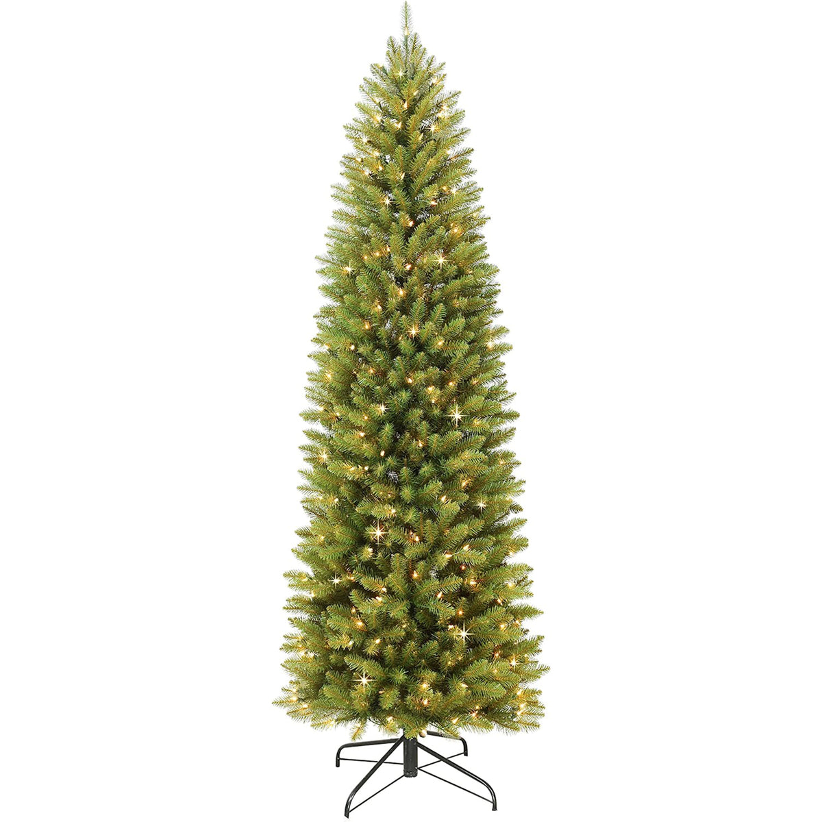 Puleo International Pencil Fraser Fir 7.5 Ft Prelit Holiday Tree (Open Box)
