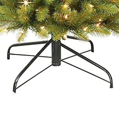 Puleo International Fraser Fir 10 Foot Prelit Artificial Slim Christmas Tree
