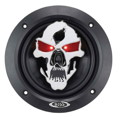 2) NEW BOSS SKULL SK552 5.25" 250W 2-Way Car Audio Coaxial Speakers Stereo Black