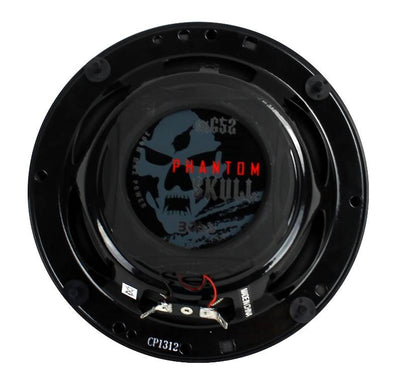 2) NEW BOSS SK652 6.5” 300W 2-Way Full Range Phantom Skull Car Audio Speakers