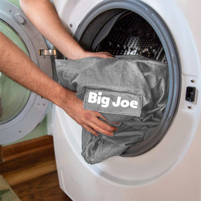 Big Joe Fuf XXL Shredded Foam Beanbag Chair with Removable Cover (Open Box)
