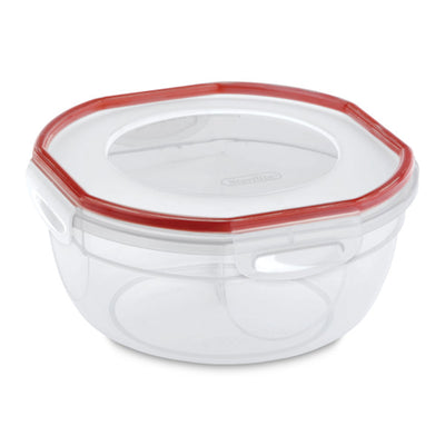 Sterilite Ultra Seal 2.5 Quart Plastic Food Storage Containers w/ Lid (12 Pack)