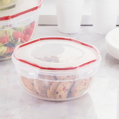 Sterilite Ultra Seal 2.5 Quart Plastic Food Storage Containers w/ Lid (12 Pack)