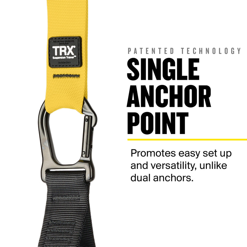 TRX All in 1 Suspension Trainer Resistance Straps Workout System w/ Club Access