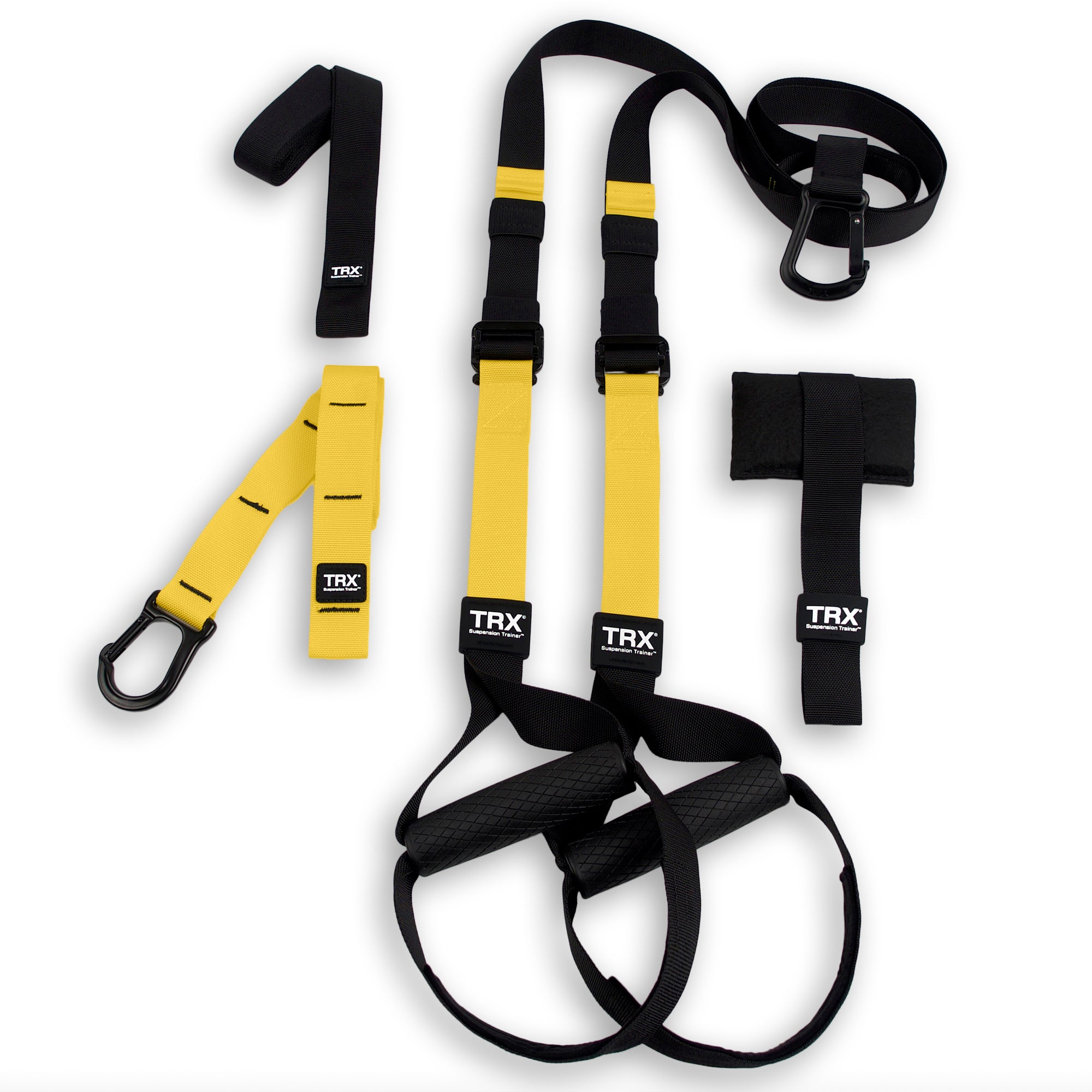 TRX PRO3 Athletic Resistance Band Suspension Trainer Kit with Training Club App