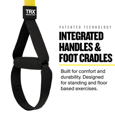 TRX PRO3 Athletic Resistance Band Suspension Trainer Kit with Training Club App
