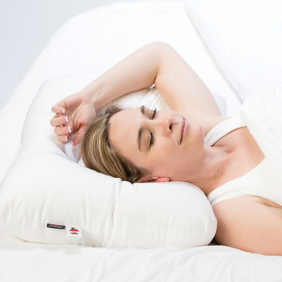 Core Products Tri-Core Comfort Zone Gentle Cervical Support Pillow, Full Size