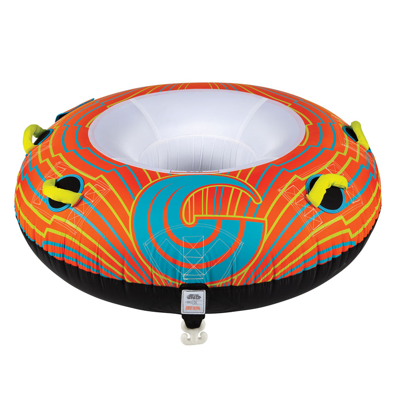 CWB Connelly Big O Single Rider 56 Inch Round Inflatable Towable Boat Water Tube