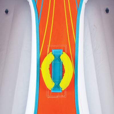Connelly Double Trouble 2 Rider Inflatable Boat Towable Water Inner Tube, Orange - VMInnovations