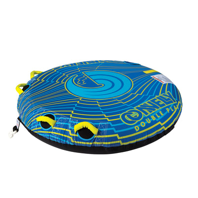 CWB Connelly Double Play 2 Person Flat Round Inflatable Towable Boat Inner Tube
