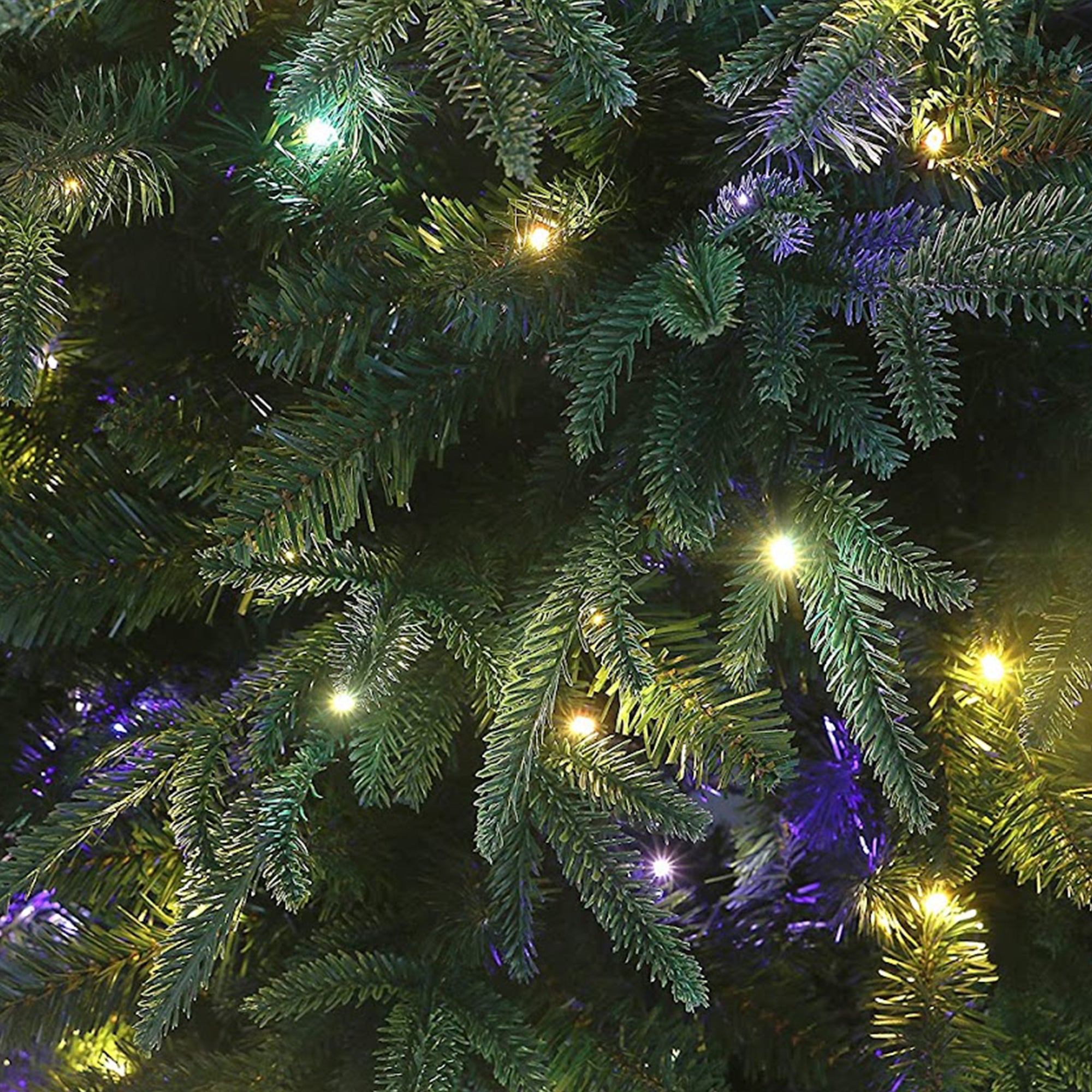 6 Foot Real Feel Prelit Forest Fir Slim Christmas Tree (Used) - VMInnovations