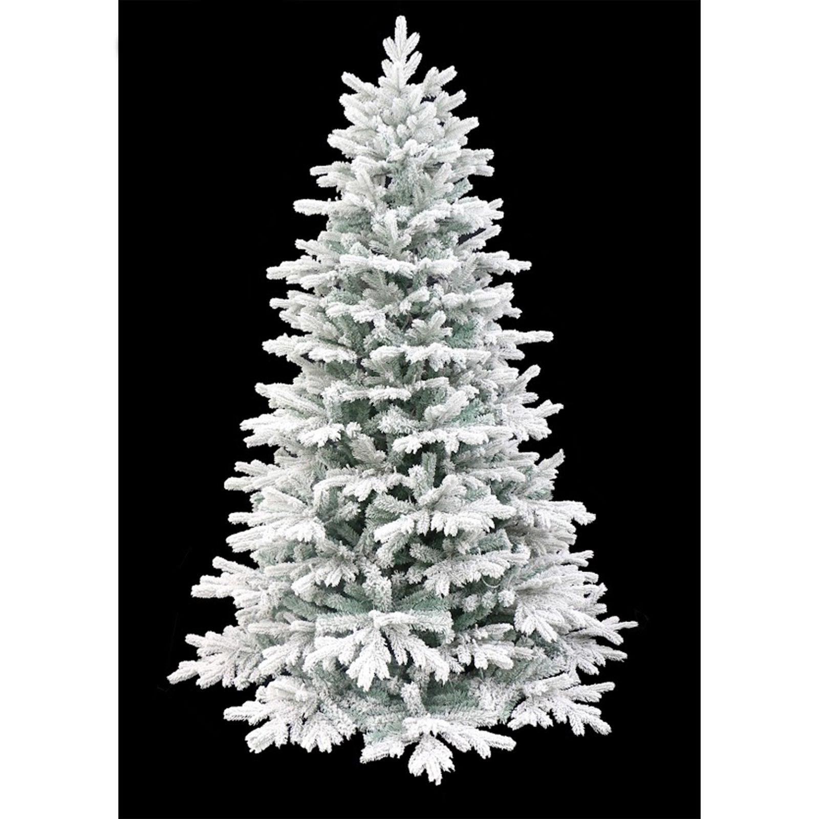 Holiday Stuff Company 7 Ft Prelit Snow Angel Blue Spruce Flocked Tree (Used) - VMInnovations