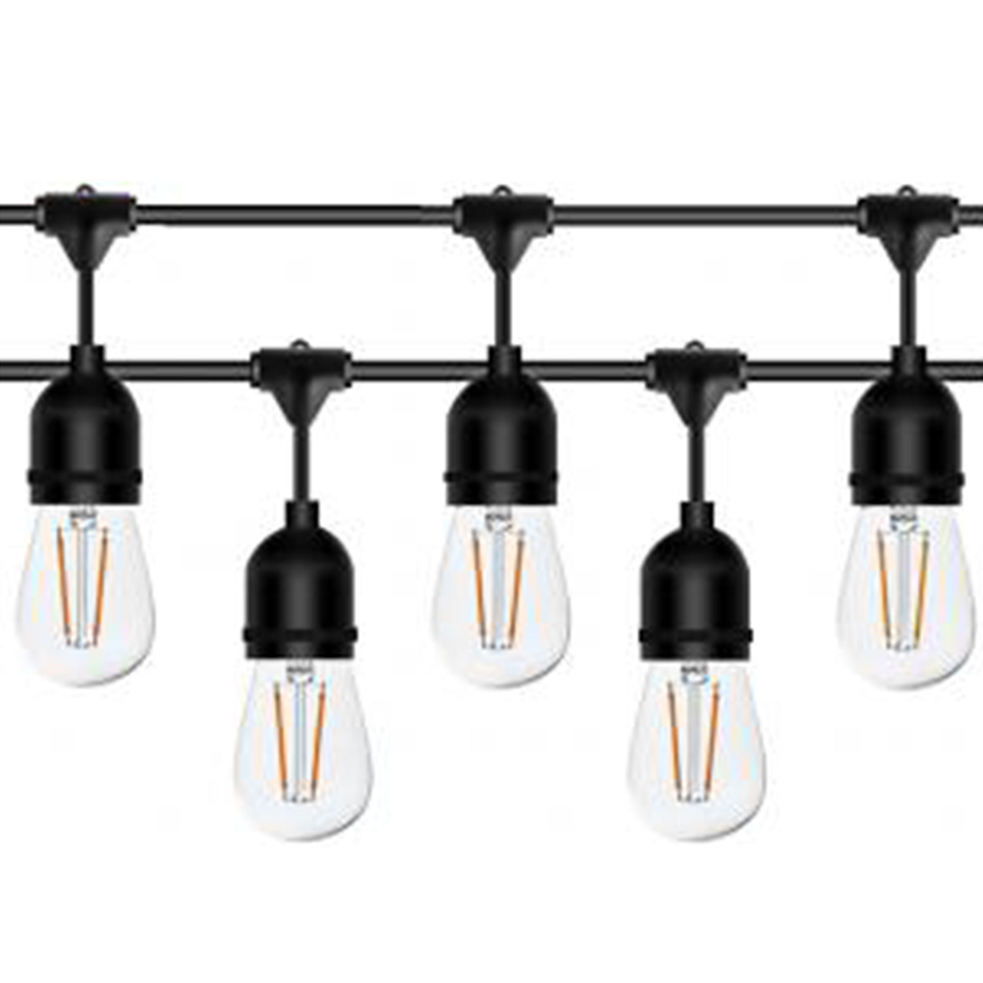 Svater 105-Foot Waterproof Dimmable Patio Outdoor LED String Lights (Open Box) - VMInnovations
