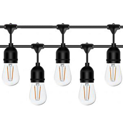 Svater 105-Foot Waterproof Dimmable Patio Outdoor LED String Lights (Open Box) - VMInnovations