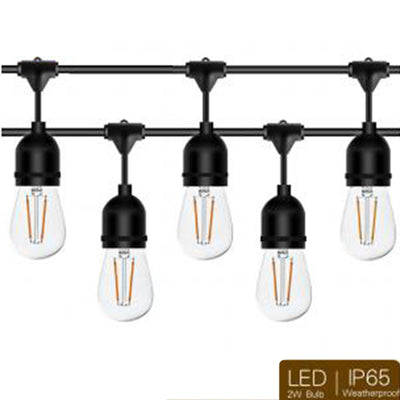 Svater 105-Foot Waterproof Dimmable Patio Outdoor LED String Lights (Open Box) - VMInnovations
