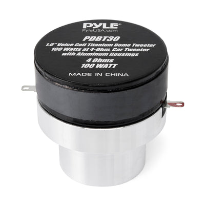 Pyle Pro Coil Titanium Dome Crossover Sound Tweeter for Car Stereo (8 Pack) - VMInnovations