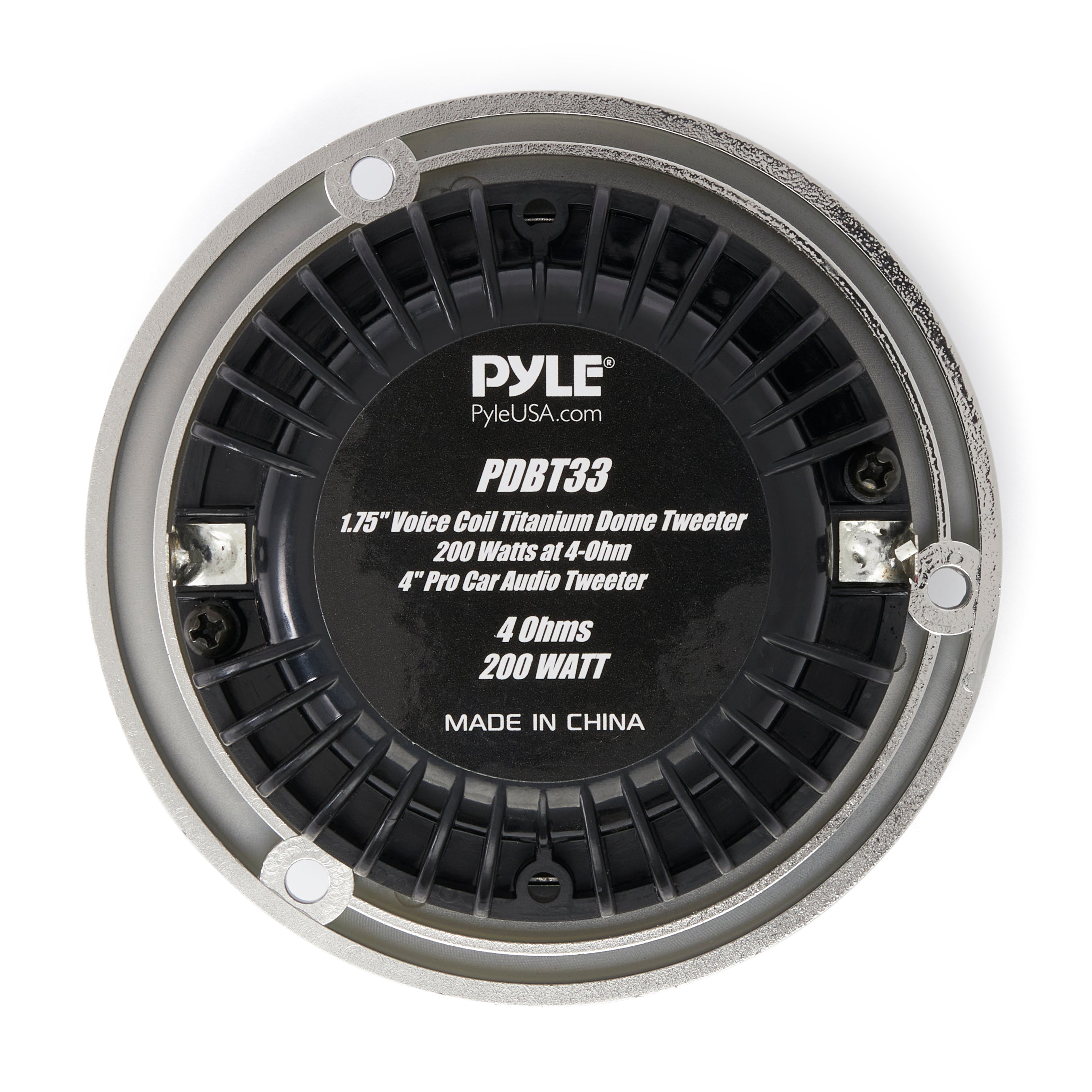 Pyle Pro 1.75 Inch Coil Titanium Dome Crossover Tweeter for Car Stereo (12 Pack) - VMInnovations