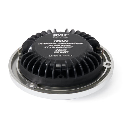 Pyle Pro 1.75 Inch Coil Titanium Dome Crossover Tweeter for Car Stereo (12 Pack) - VMInnovations