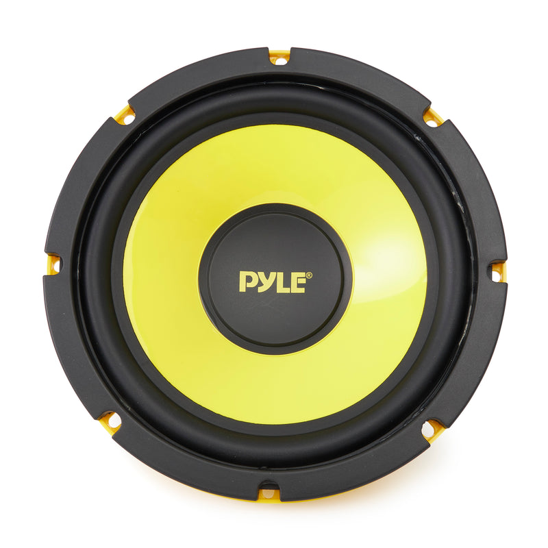 Pyle 400W 8 Inch Pro Midbass Woofer Audio Sound Speaker System for Car Stereo