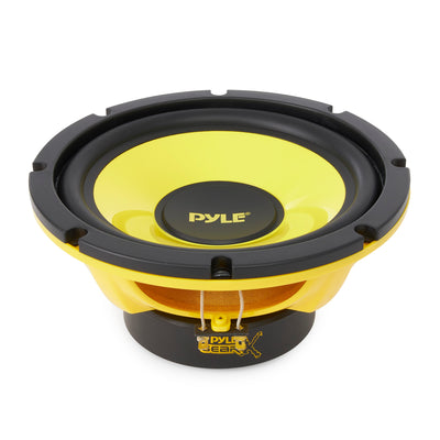 Pyle 400W 8 Inch Pro Midbass Woofer Audio Sound Speaker System for Car Stereo