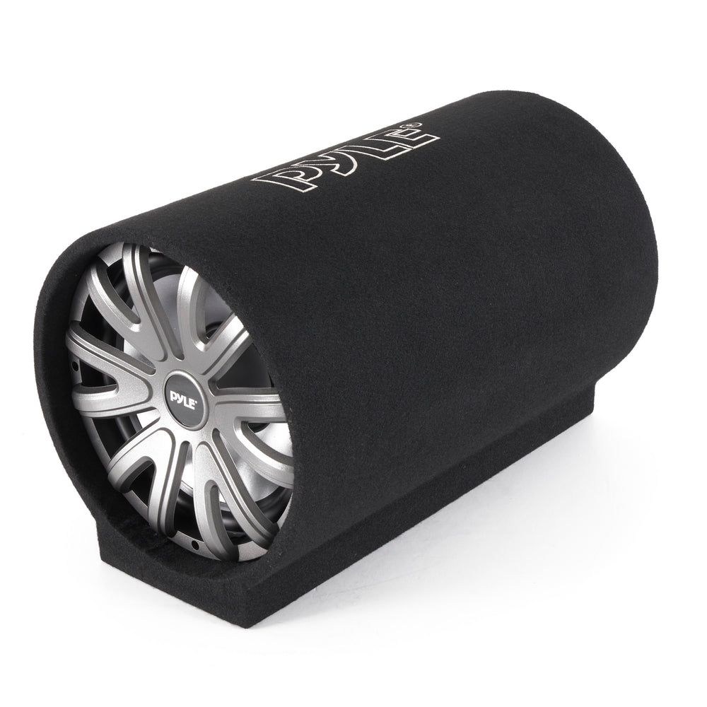 Pyle 12" 600W Enclosed Carpeted Car Audio Subwoofer Tube Speaker System (Used) - VMInnovations