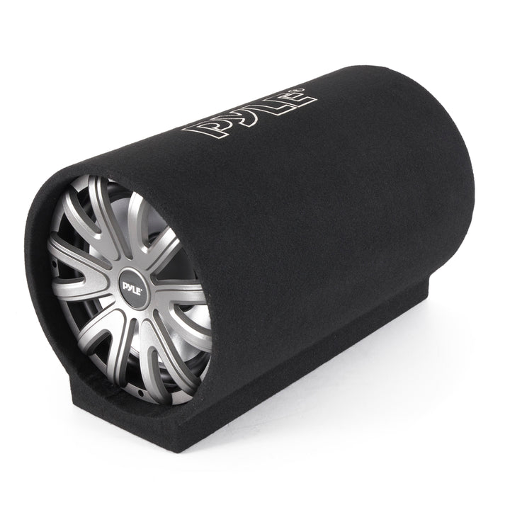 Pyle 12" 600W Enclosed Carpeted Car Audio Subwoofer Tube Speaker System (Used) - VMInnovations