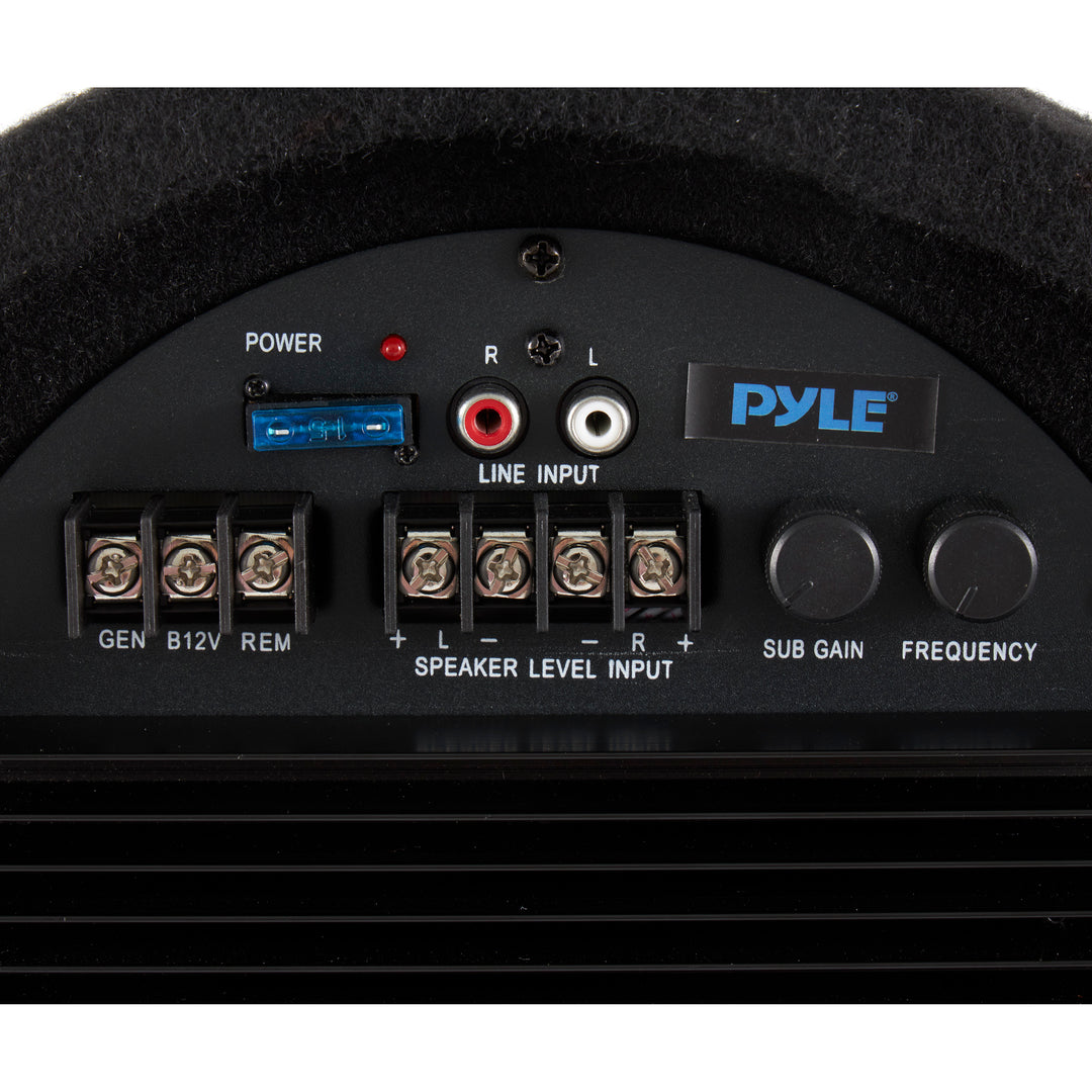 Pyle 12" 600W Enclosed Carpeted Car Audio Subwoofer Tube Speaker System (Used) - VMInnovations