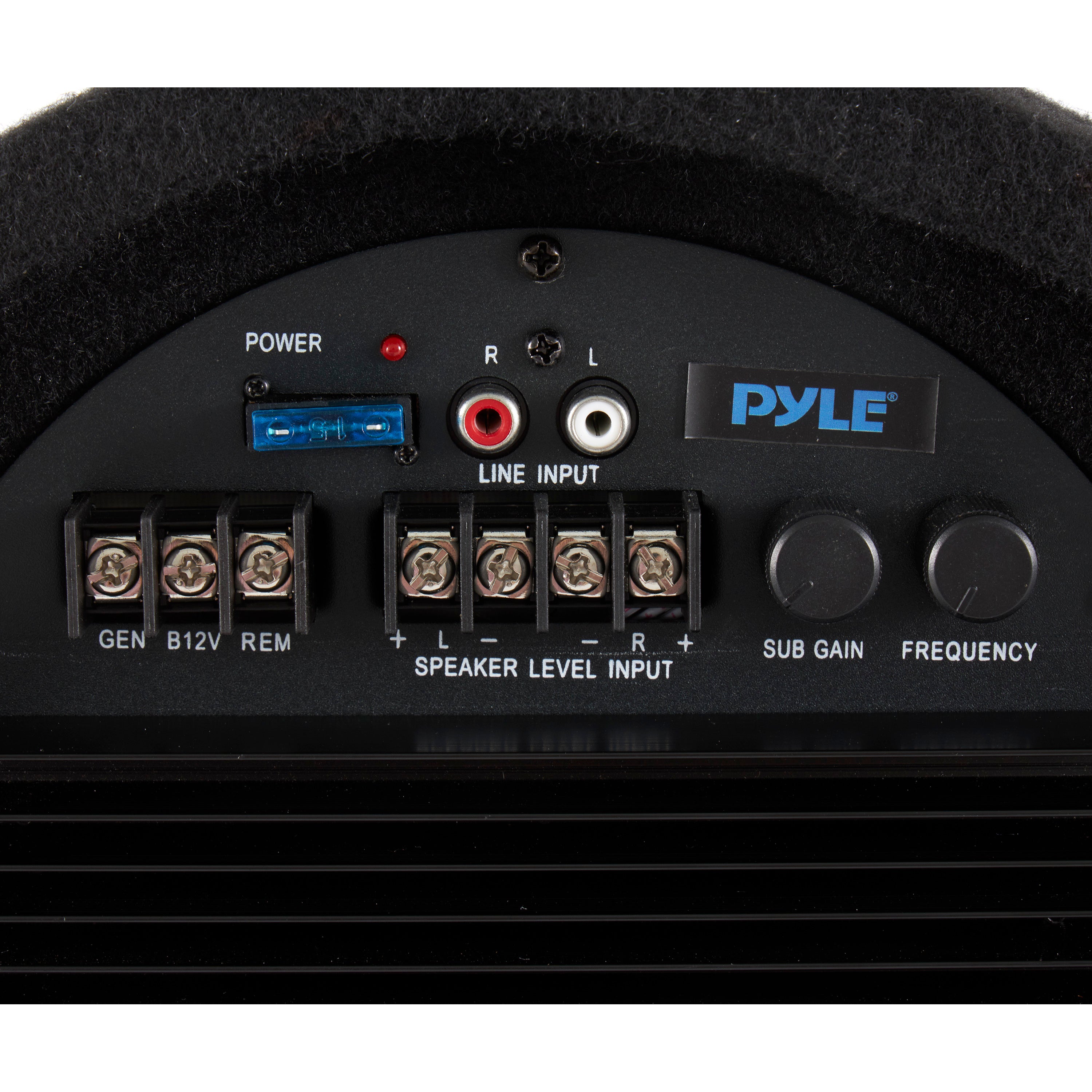 Pyle 12" 600W Enclosed Carpeted Car Audio Subwoofer Tube Speaker System (Used) - VMInnovations