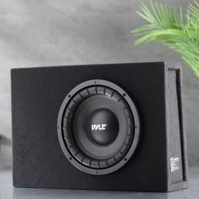 Pyle PSABASS10 Slim Mount Truck/Car Audio 10 Inch Subwoofer Box Sound System