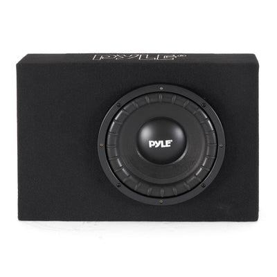 Pyle PSABASS10 Slim Mount Truck/Car Audio 10 Inch Subwoofer Box Sound System