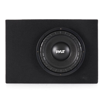 Pyle PSABASS10 Slim Mount Truck/Car Audio 10 Inch Subwoofer Box Sound System