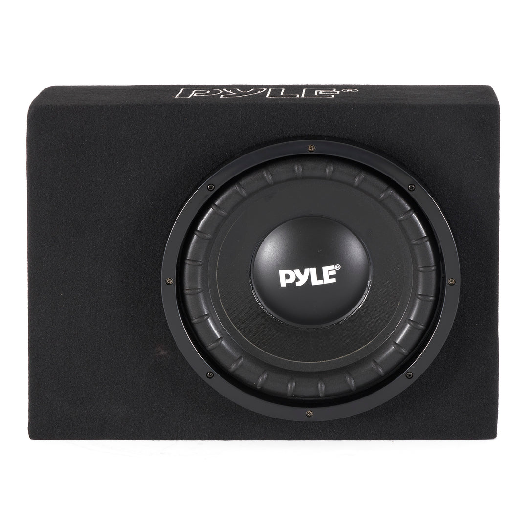 Pyle 12 In 600 Watt Mount Car Audio Subwoofer Box System Seal Design (Open Box)