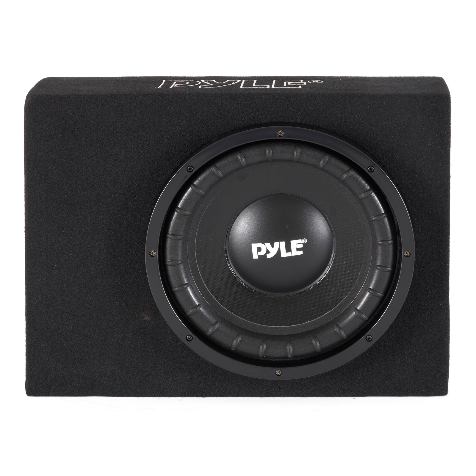 Pyle 12 In 600 Watt Mount Car Audio Subwoofer Box System Seal Design (Open Box) - VMInnovations