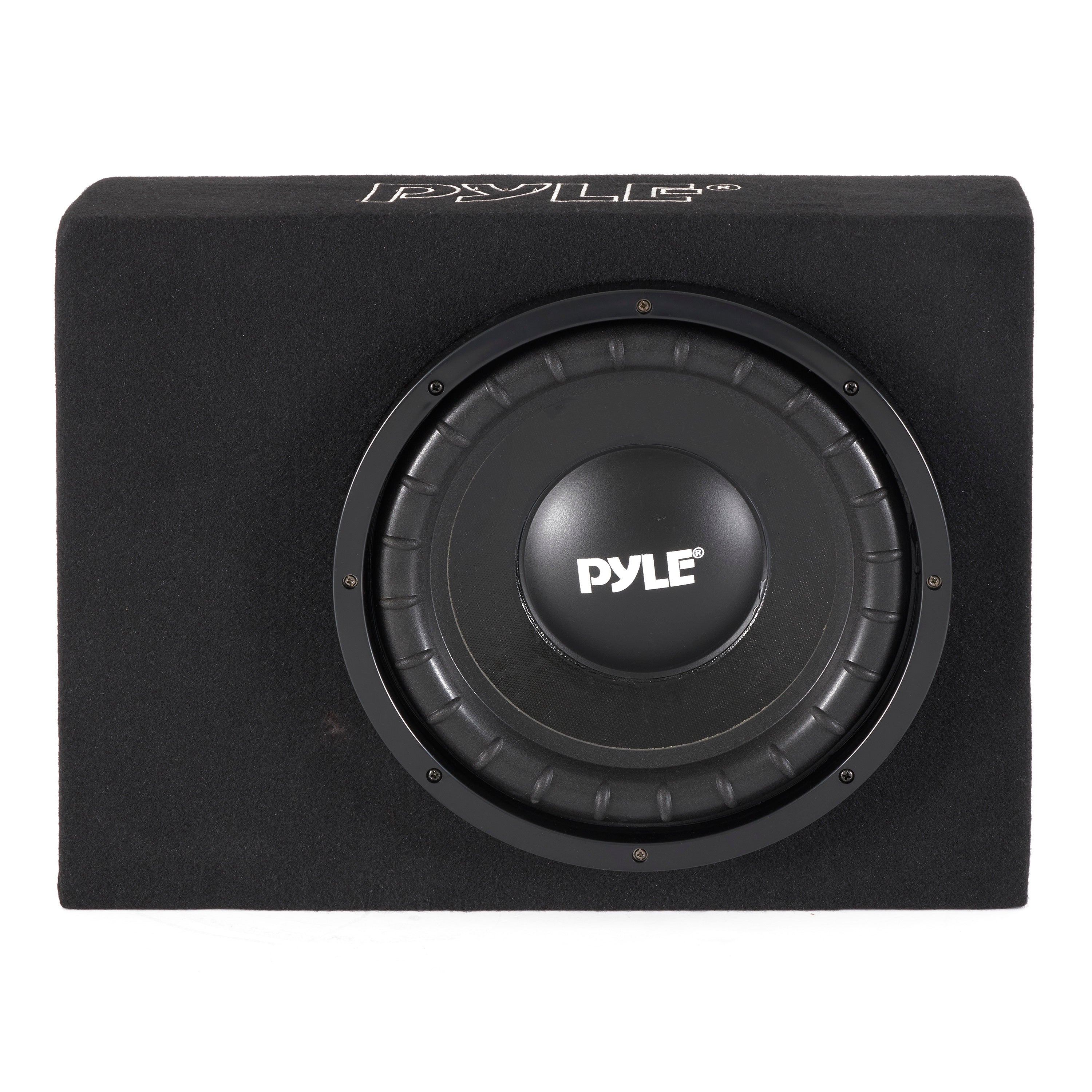 Pyle 12 In 600 Watt Mount Car Audio Subwoofer Box System Seal Design (Open Box) - VMInnovations