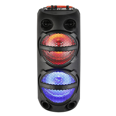 Pyle PPHP2614B 200 Watt Portable Bluetooth PA Speaker System with Microphone