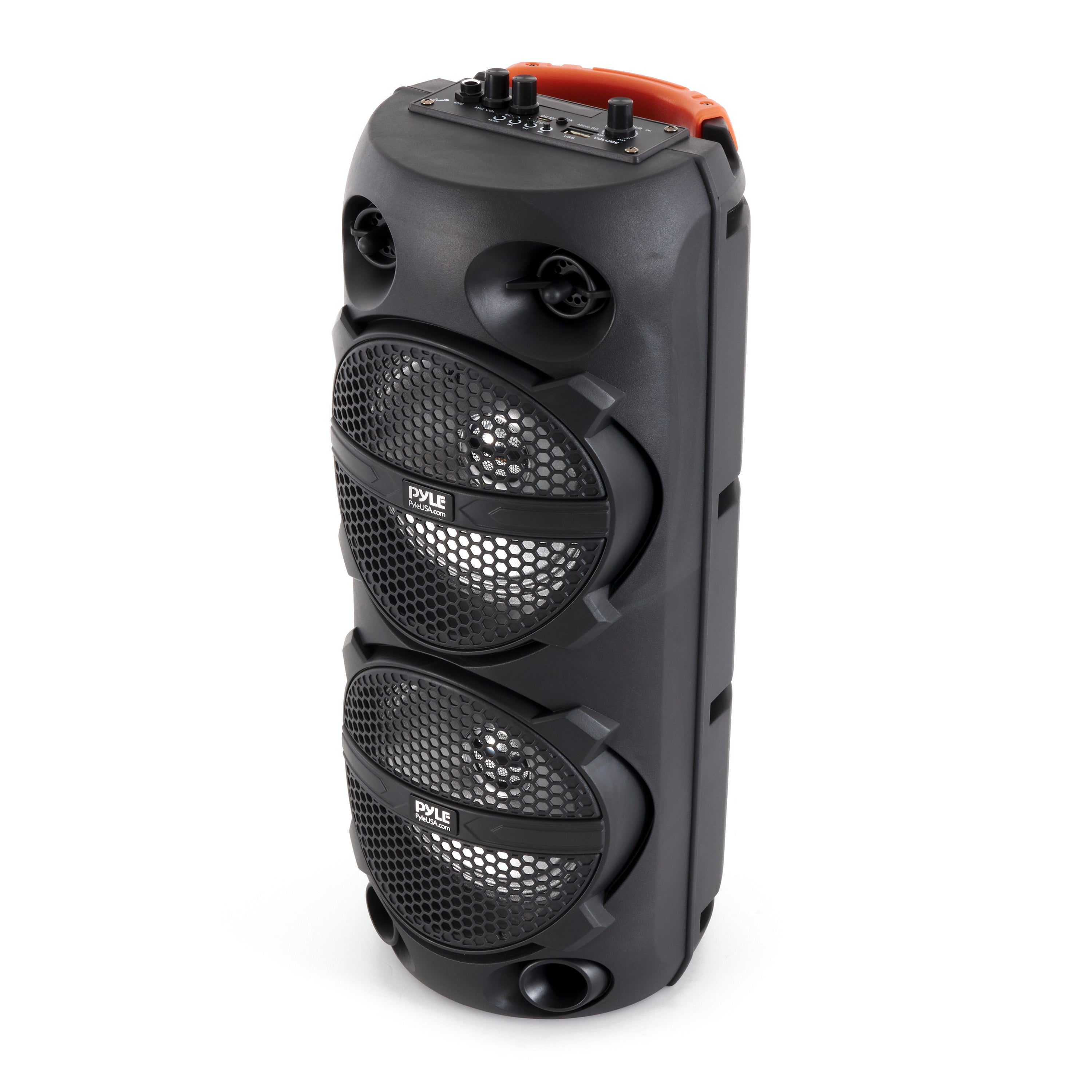 Pyle PPHP2614B 200 Watt Portable Bluetooth PA Speaker System with Microphone