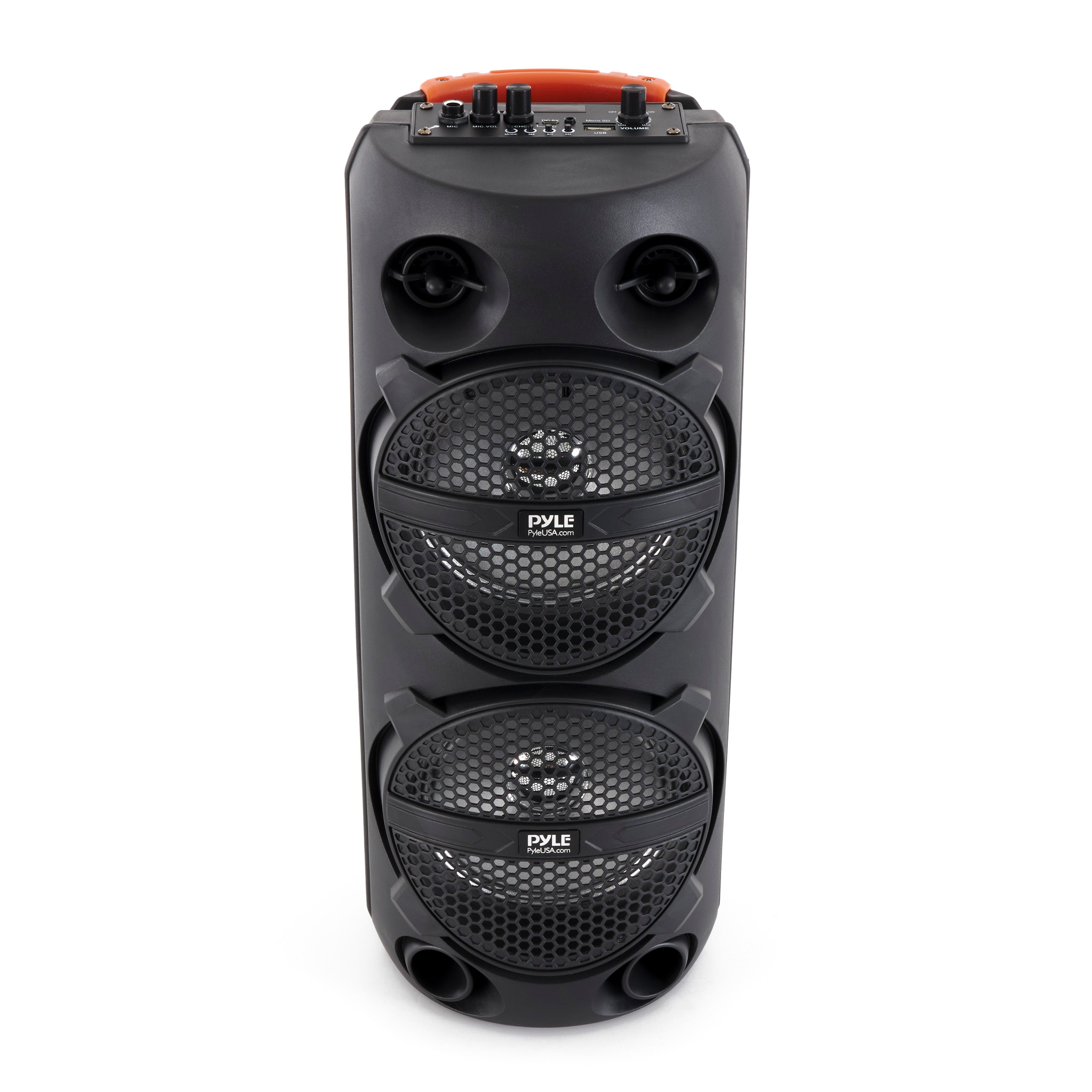 Pyle PPHP2614B 200 Watt Portable Bluetooth PA Speaker System with Microphone