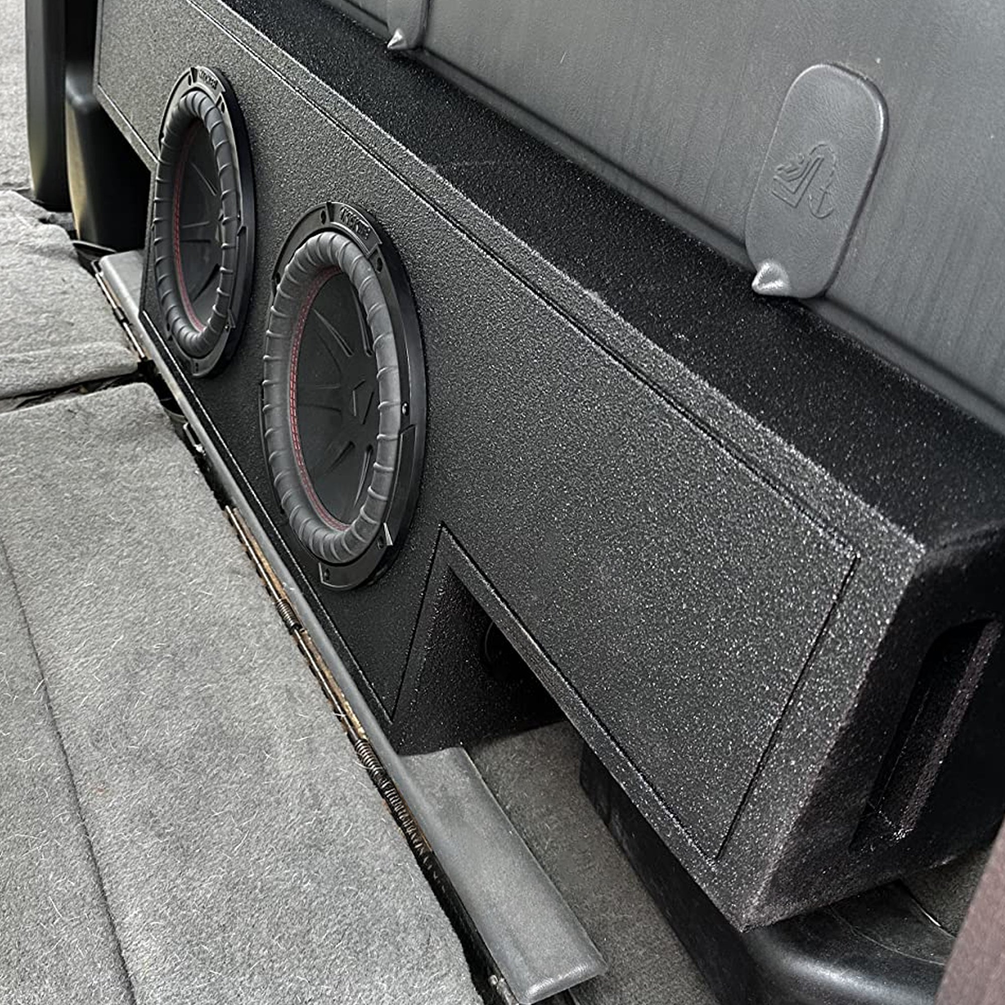 QPower Dual 10" Sub Box for Chevy Silverado 1500, GMC Sierra 1500 (Non-HD) 04-06 - VMInnovations